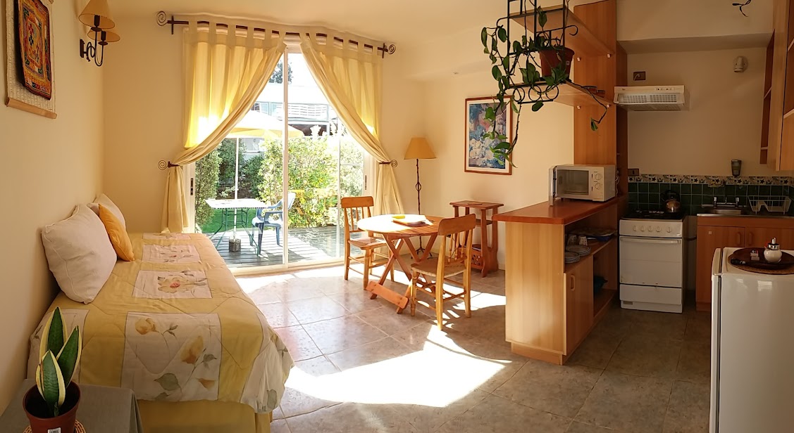 Living · Comedor con Kitchenette y terraza
